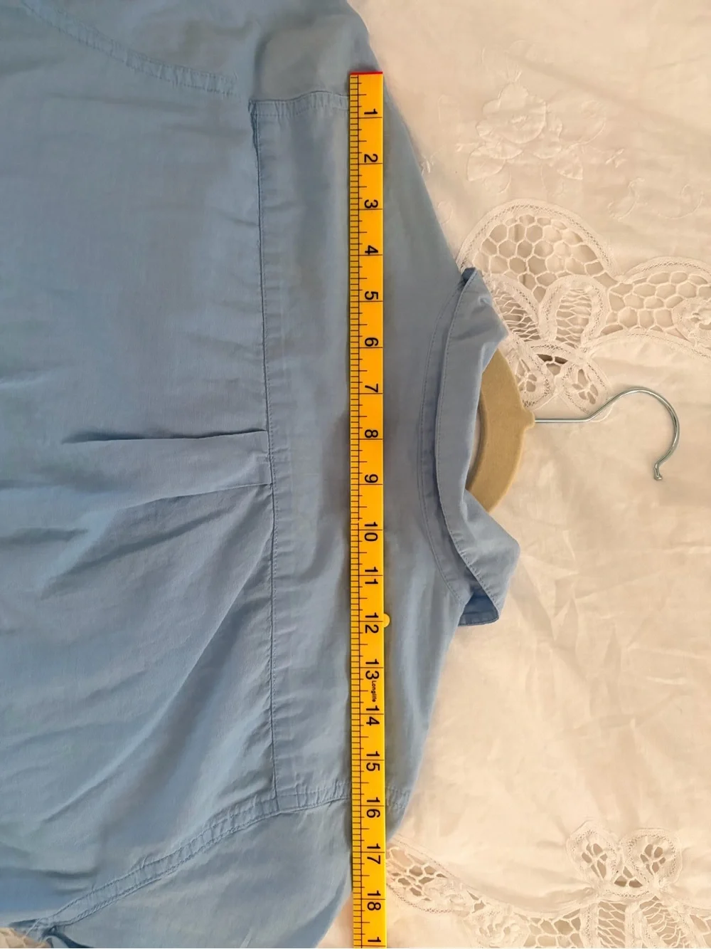 J. Crew Sky Blue Cotton Shirt